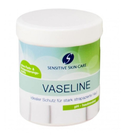 Sensitive Skin-Care Vaseline, 125 мл, белый вазелин 