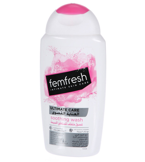 Женский интимный гель для душа Femfresh Wash Action Soothing 250 мл 