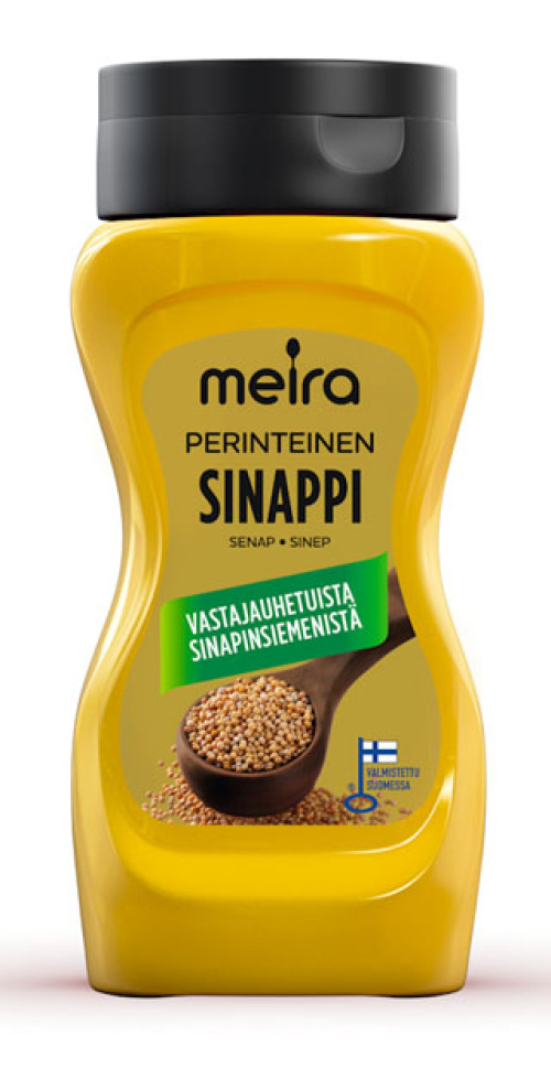 Горчица Meira Perinteinen, 260 г, классическая 