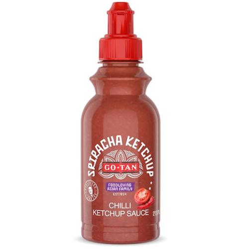 Go-Tan Острый соус кетчуп Sriracha, 215 мл 