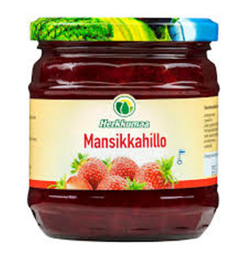 Herkkumaa клубничное варенье 460г