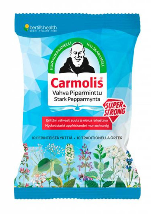 Carmolis Леденцы Мята перечная 75г