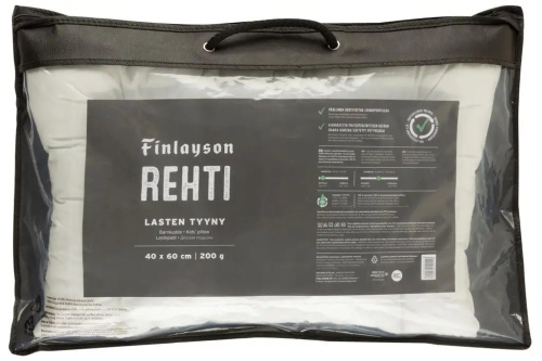 Детская подушка Finlayson, низкая, u-образная, стёганая, Rehti 40x60 