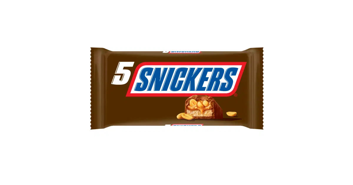 Snickers suklaapatukka monipakkaus 5x50g