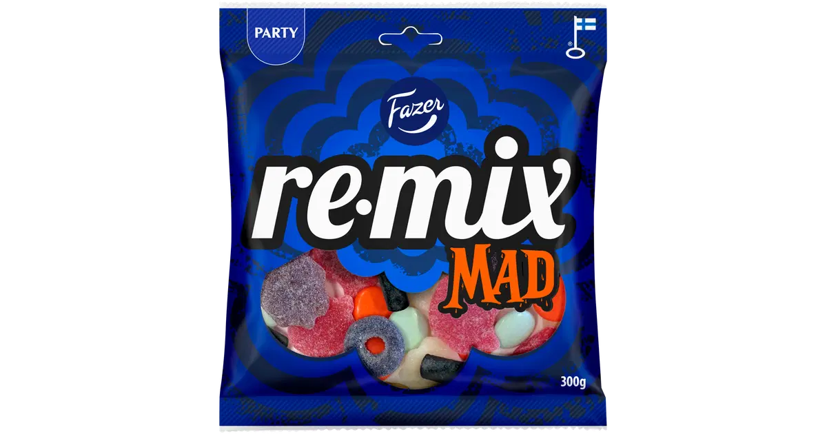 Fazer Remix Mad karkkipussi 300g