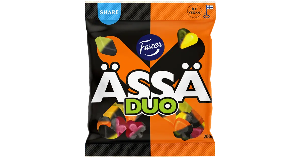 Fazer Ässä Duo karkkipussi 200g