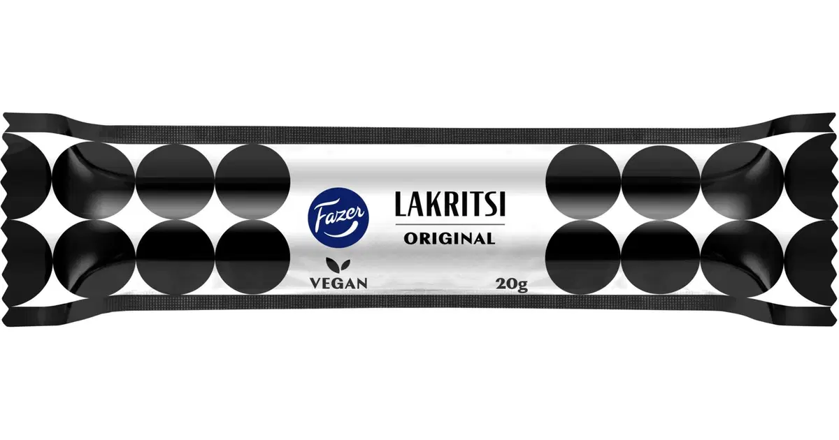 Fazer Lakritsi Original lakritsipatukka 20g