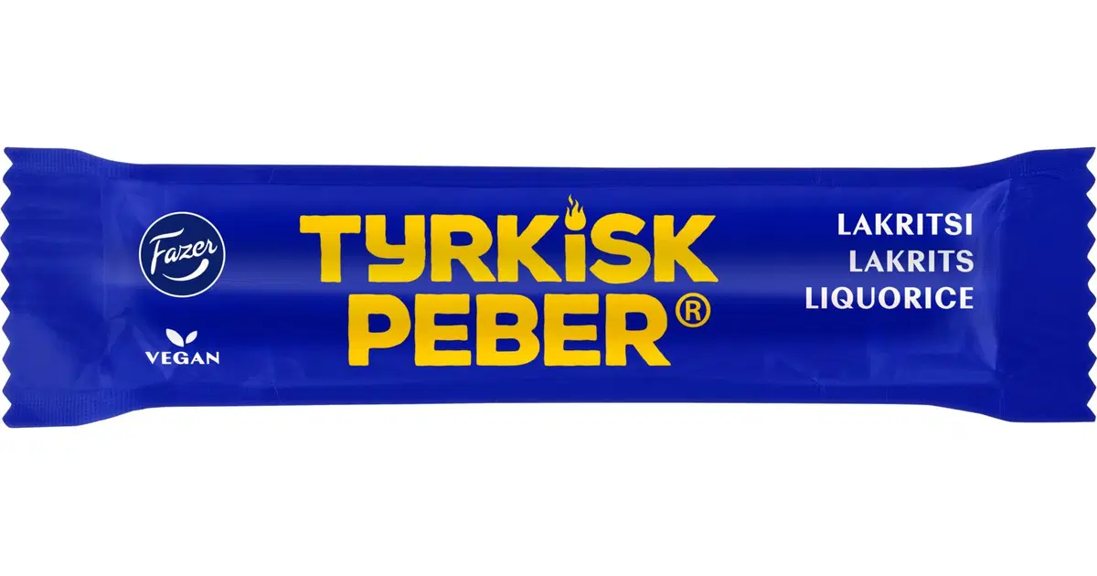 Fazer Tyrkisk Peber lakritsipatukka 20g