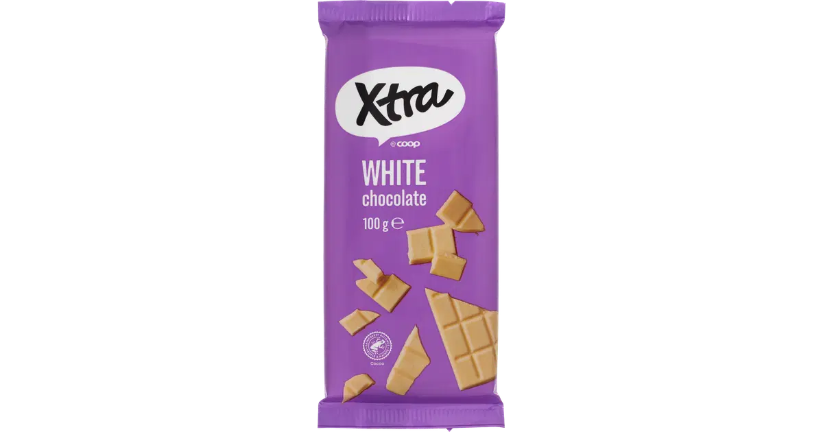 Xtra valkosuklaa 100 g