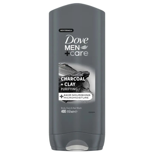 Dove Men+Care мужской гель для душа c углем и глиной 400 мл  