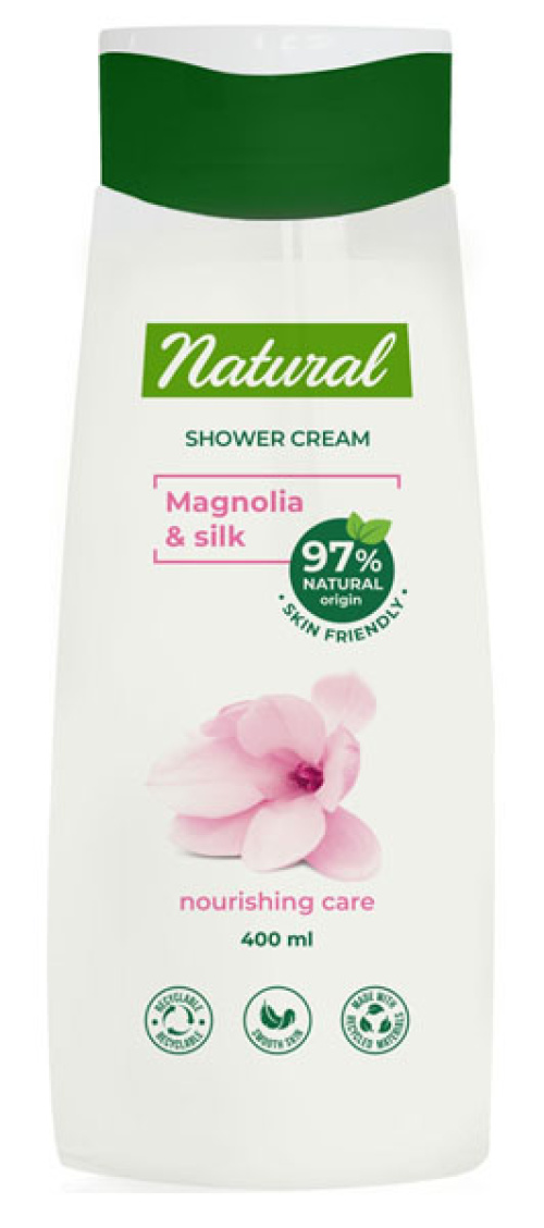 Жидкое мыло для душа Aroma Magnolia & Silk, 400 мл 