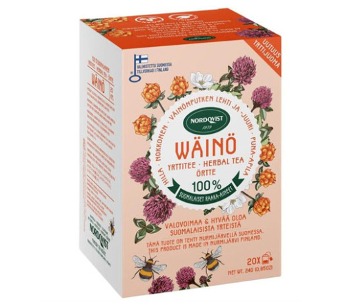Nordqvist Wäinö Травяной чай 20 x 1,2 г 