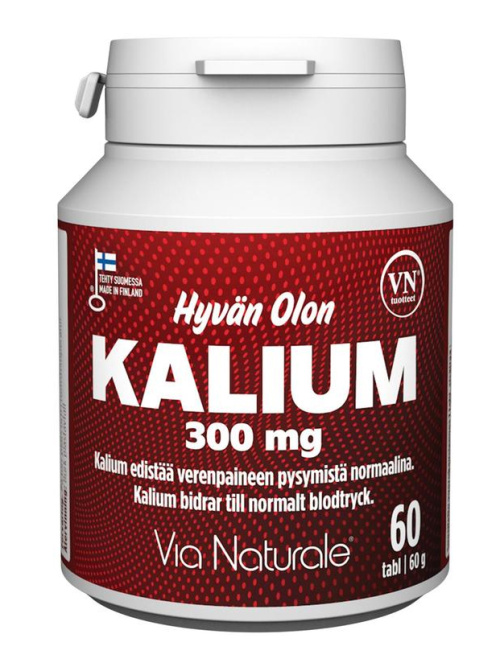 Hyvän Olon Калий 300 мг 60 табл