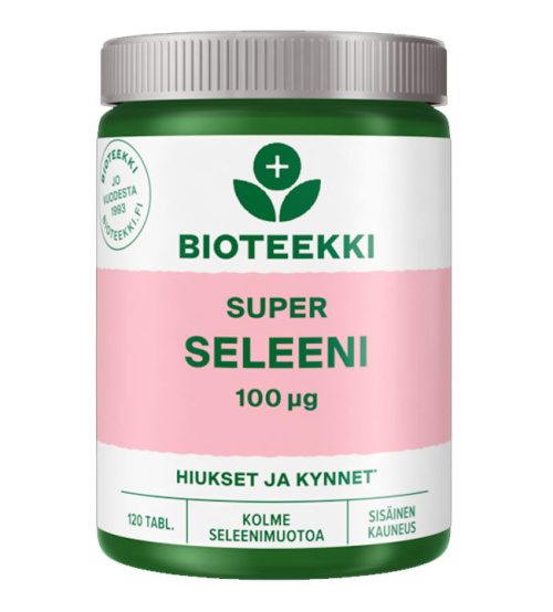 Пищевая добавка Bioteekki Super с селеном, 120 таблеток 