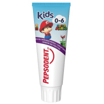 Pepsodent Kids 0-6 Фруктовая зубная паста для детей 75 мл 
