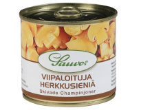 Sauvon Шампиньоны консервированные нарезанные 250/150 г 
