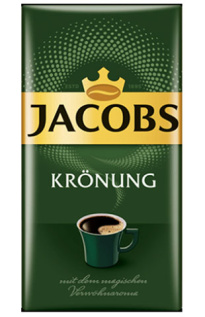 Jacobs Krönung молотый кофе, 500 г 
