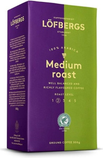 Löfbergs Medium Фильтр-кофе 500гр.