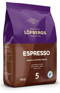 LÖFBERGS ESPRESSO Кофе в зернах 1 кг