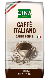 Gina Coffee Italiano Кофе в зернах 1кг

