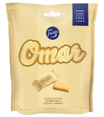 Fazer Omar Сливочные ириски 220г 