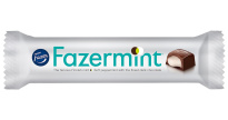 Fazermint шоколадный батончик с мятой в тёмном шоколаде 41гр.