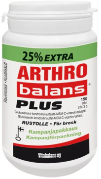 Arthrobalans Plus Глюкозамин + 25% АКЦИОННАЯ УПАКОВКА 150 таблеток. 
