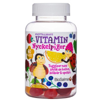 BioSalma 60 шт.Мультивитамины "Божья коровка" для детей 
