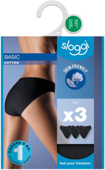 Женские трусики Sloggi Tai Basic, набор из 3 штук