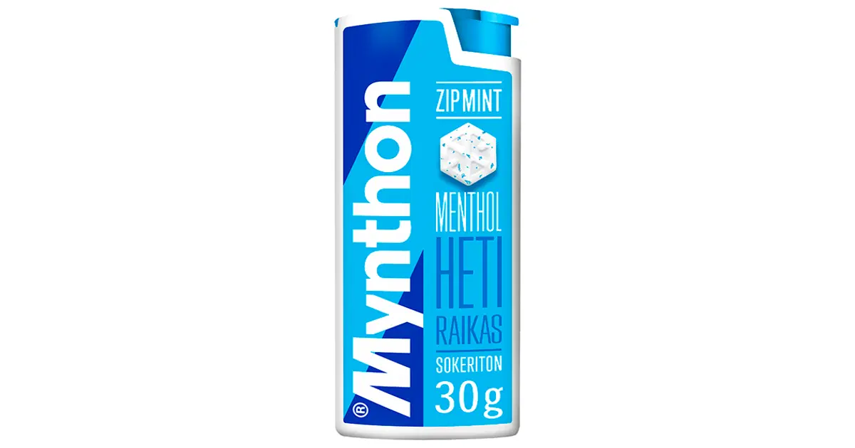 Mynthon Zip Mint Menthol pastilli 30g