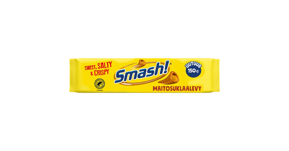 Smash! maitosuklaalevy 150g