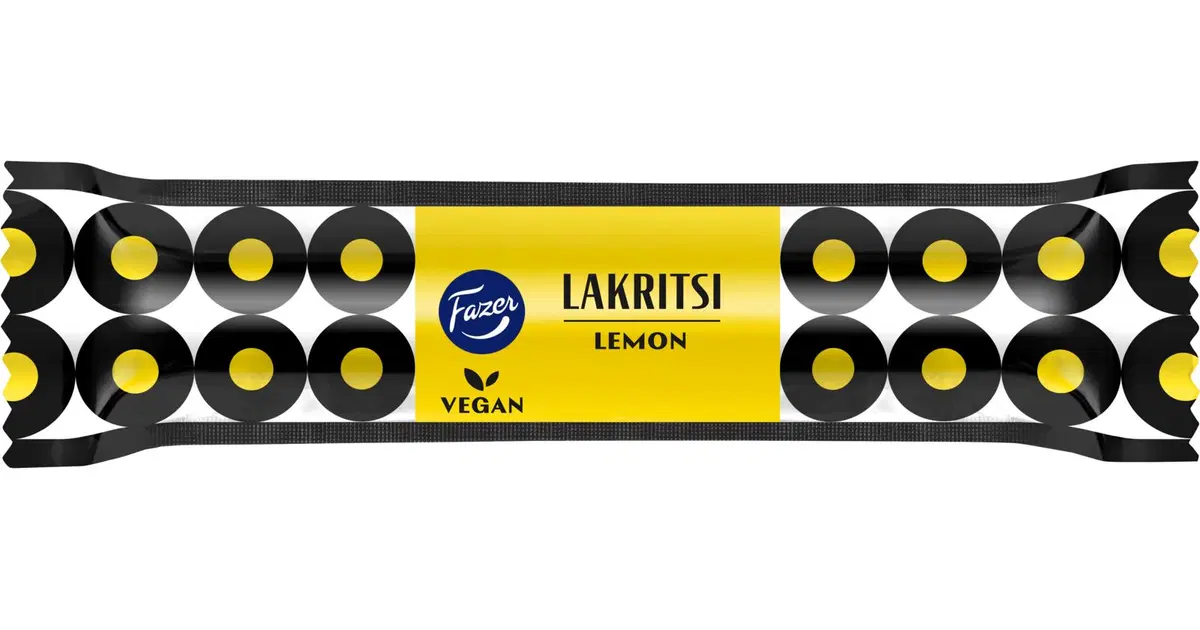 Fazer Lakritsi Lemon lakritsipatukka 20g