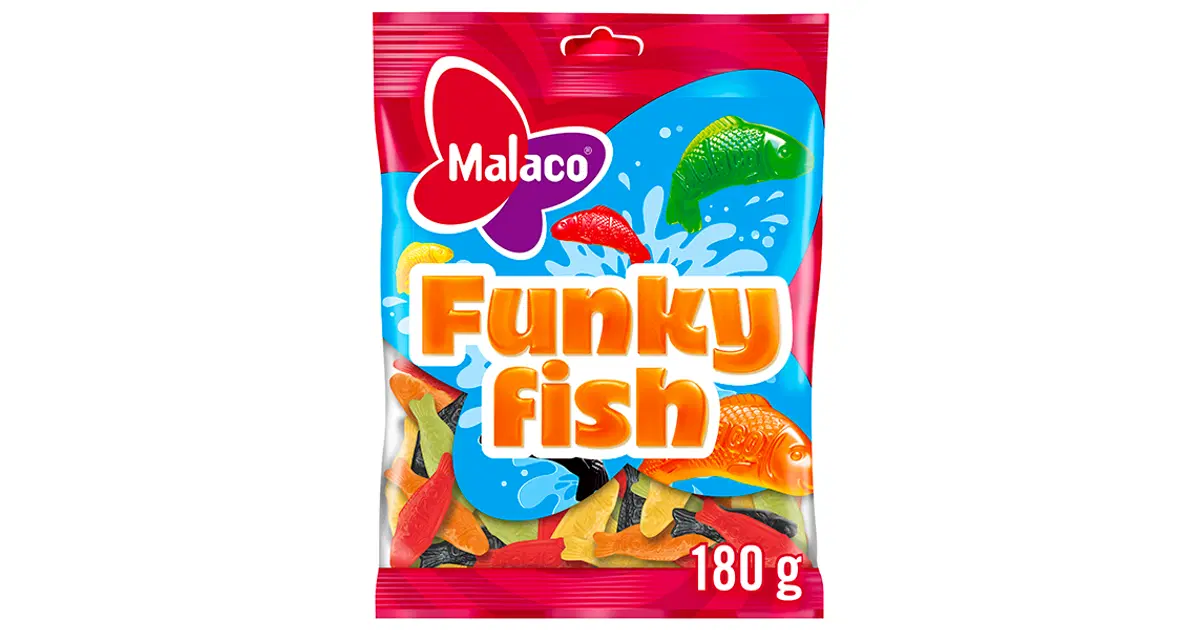 Malaco Funky Fish makeissekoitus 180g