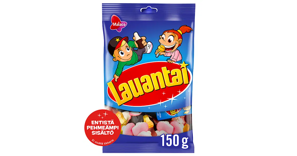Malaco Lauantai makeissekoitus 150g