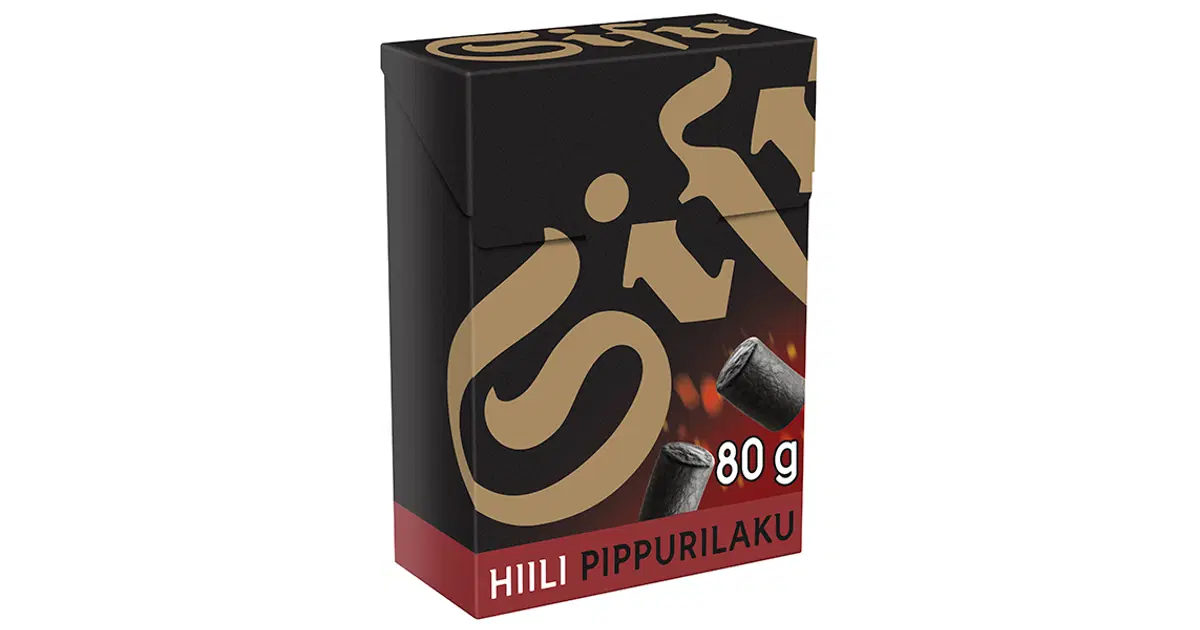 Sisu Hiili Pippurilaku pastilli 80g