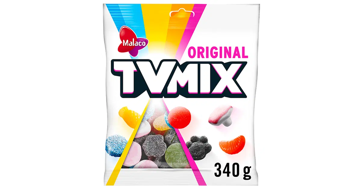 Malaco TV Mix Original makeissekoitus 340g