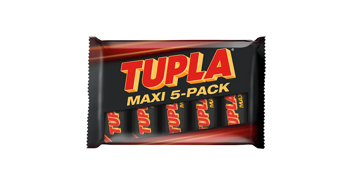 5-pack Tupla Maxi suklaapatukka 250g