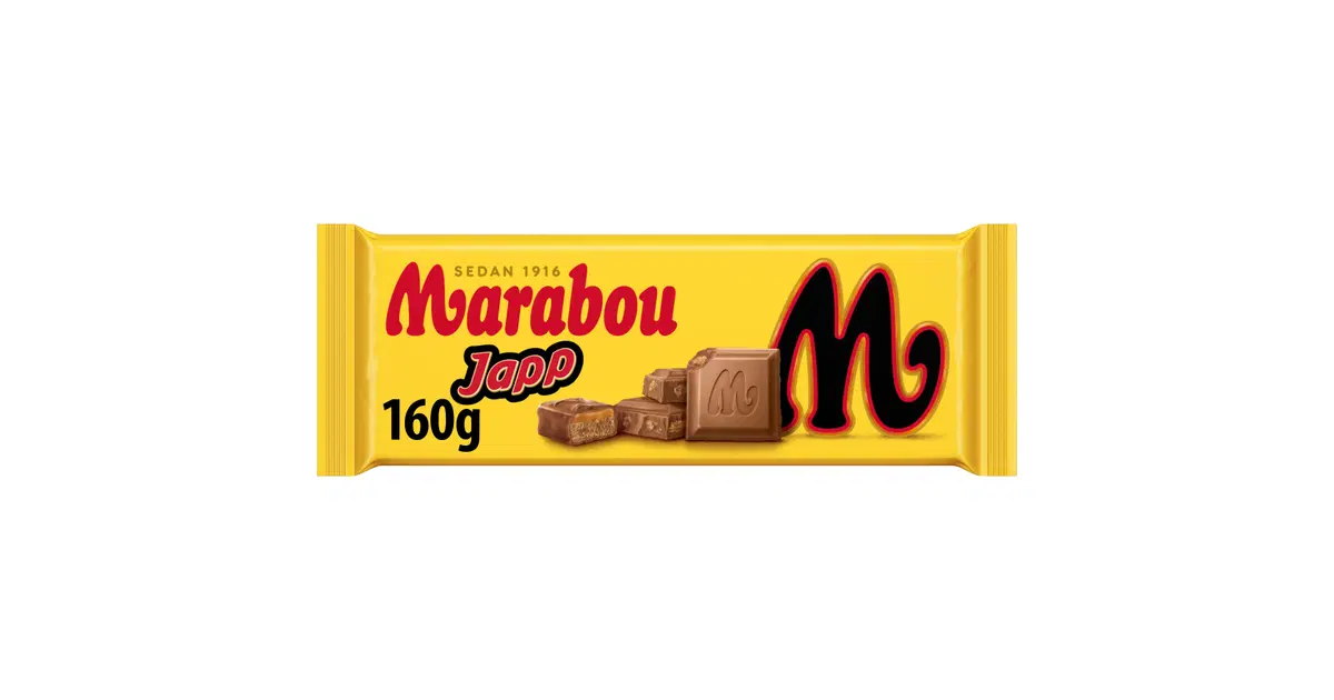Marabou Japp suklaalevy 160g