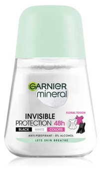 GARNIER Mineral «Невидимый» Шариковый Антиперспирант для женщин, 50мл