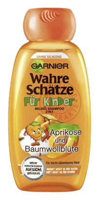 Garnier Детский шампунь 2в1 без силикона Абрикос  250мл