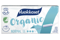 Vuokkoset Organic Тампоны Normal 16 шт