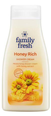 Крем-гель для душа Family Fresh Honey Rich, 500 мл 
