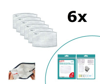 Vaihdettavat suodattimet Lapsille 6 kpl