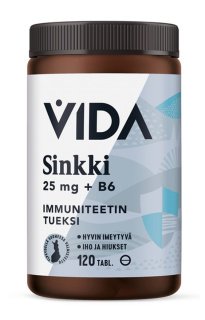Цинк Vida 25 мг 120 табл 

