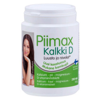 Piimax Kalkki D 140г, 200 таб. 
