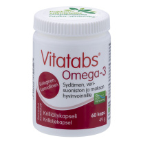 Vitatabs Омега-3 Масло Криля в капсулах 60шт. 49гр 
